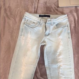 Just USA barley worn jeans